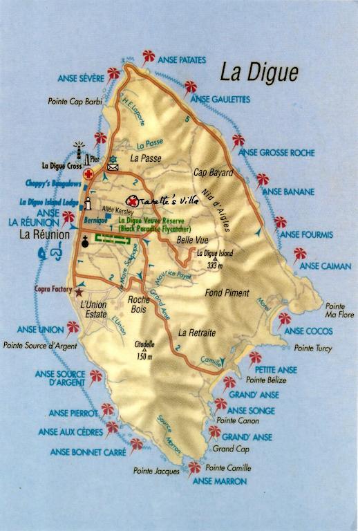 Tannette Villa Insel Insel La Digue Exterior foto